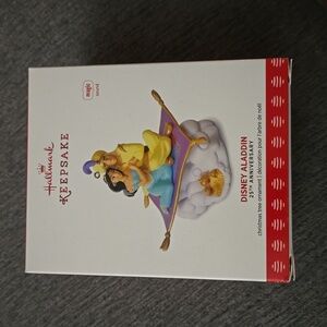 Hallmark Keepsake Disney's Aladdin 25th Anniversary Ornament With Sound.